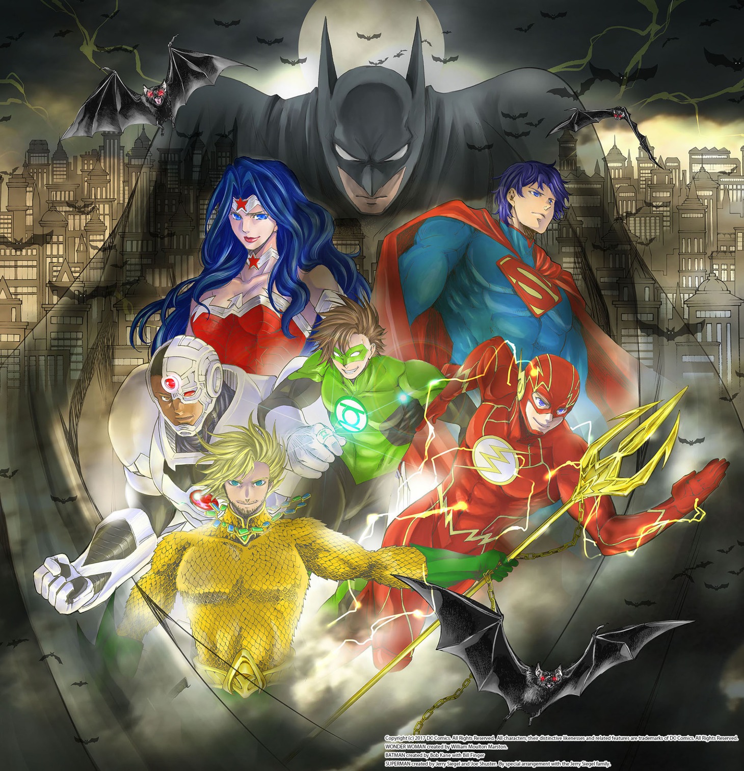 「バットマン＆ジャスティスリーグ」イメージカット