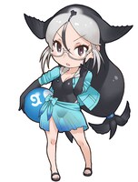 キャラクターパネルに使用されるカリフォルニアアシカのイラスト。