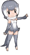 キャラクターパネルに使用されるコツメカワウソのイラスト。