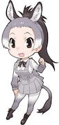 キャラクターパネルに使用されるロバのイラスト。