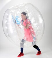 バブルサッカーのイメージ。