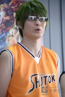 緑間真太郎役の畠山遼。