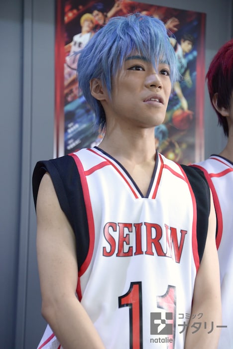 黒子テツヤ役の小野賢章。