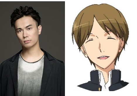 鈴木達央と演じるキャラクター・新名匠。