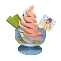 D-ラウンジにて、サシャのバースデー当日限定で提供されるパフェ。