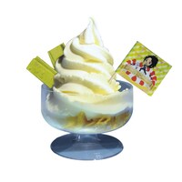 D-ラウンジにて、ライナーのバースデー当日限定で提供されるパフェ。