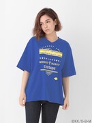 「青の祓魔師 ロゴTシャツ」ブルー