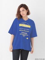 「青の祓魔師 ロゴTシャツ」ブルー