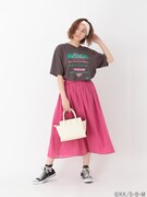 「青の祓魔師 ロゴTシャツ」チャコールグレー