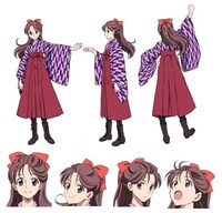 花村紅緒の設定画。