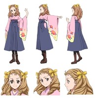 北小路環の設定画。