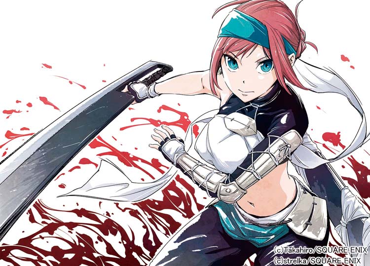 「ヒノワが征く！」扉イラスト (c)Takahiro/SQUARE ENIX (c)strelka/SQUARE ENIX