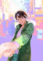 「旧繁華街袋小路」イラスト。