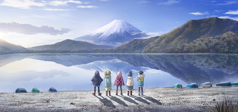 テレビアニメ「ゆるキャン△」ティザービジュアル