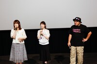 「捏造トラップ」先行上映会の様子。