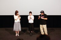 「捏造トラップ」先行上映会の様子。