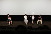 「捏造トラップ」先行上映会の様子。