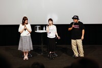 「捏造トラップ」先行上映会の様子。