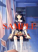 「青野くんに触りたいから死にたい」1巻のカラーイラストを使用した購入特典。