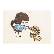 ショルダーバッグに使用された描き下ろしイラスト。