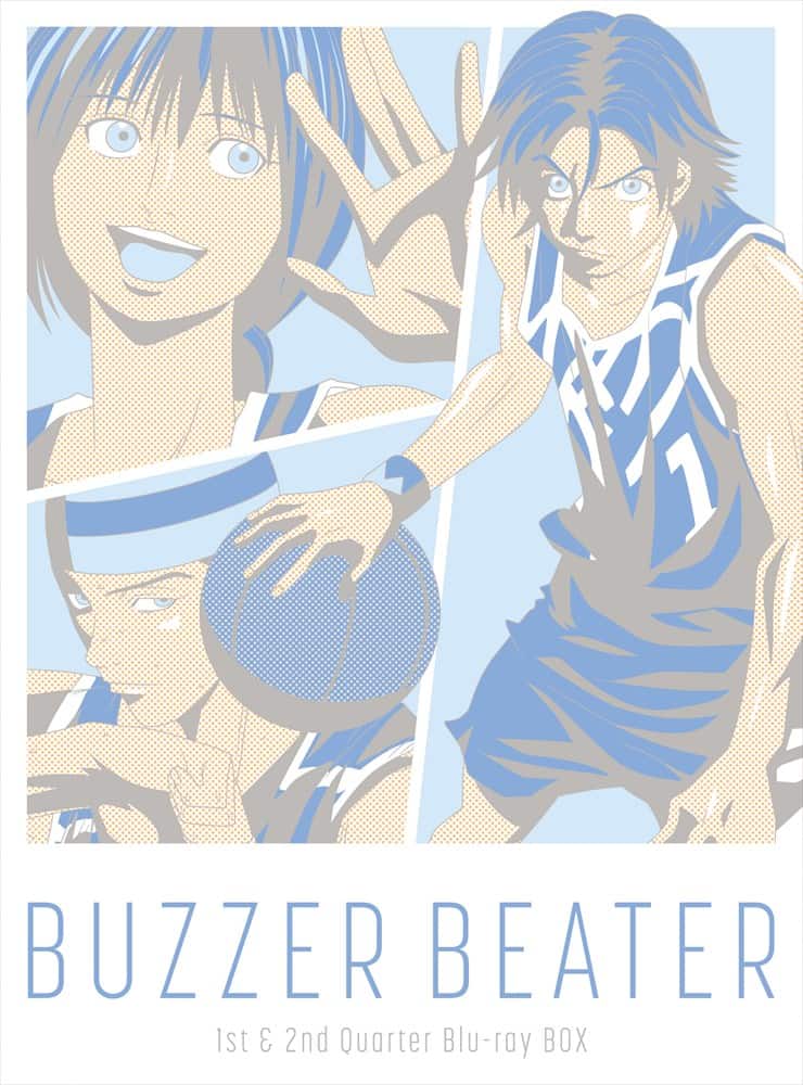 井上雄彦原作のSFバスケアニメ「BUZZER BEATER」、BD-BOXのジャケ解禁 