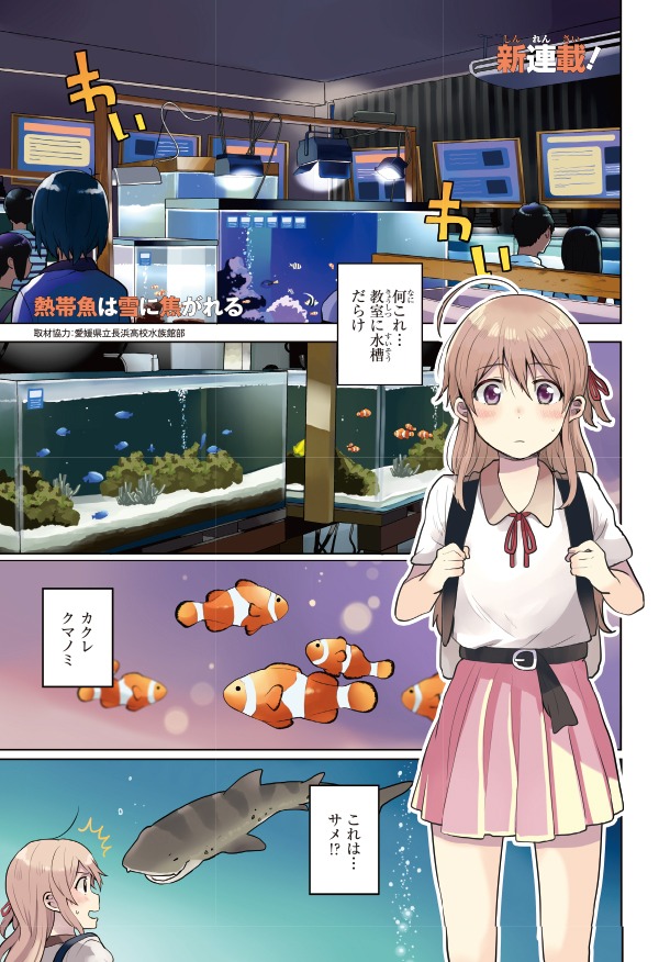 「熱帯魚は雪に焦がれる」第1話より。