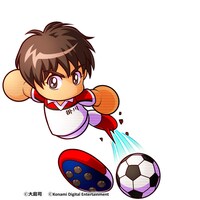 「シュート！」のカードイラスト。