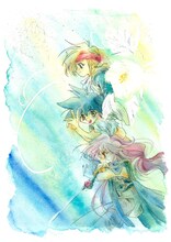 夜麻みゆきのイラスト。