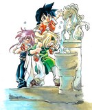 夜麻みゆきのイラスト。