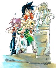 夜麻みゆきのイラスト。