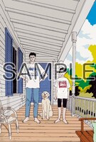 「吉田秋生 名作ポストカードブック」の1枚。