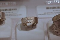 “松本零士ロマンティックコレクション”の「『銀河鉄道999』メーテル鉄郎リング」。