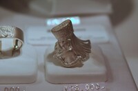 “松本零士ロマンティックコレクション”の「『銀河鉄道999』メーテル立体リング」。