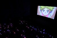 応援上映の様子。