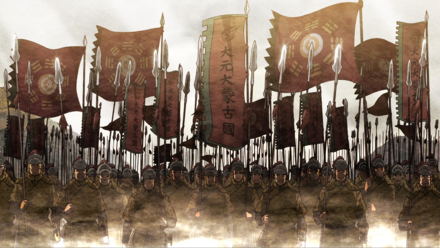 「アンゴルモア 元寇合戦記」PVより。(c)たかぎ七彦／KADOKAWA／アンゴルモア製作委員会