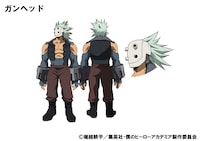 ガンヘッドの設定画。