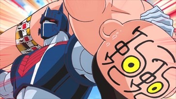 スペシャルCM「眠眠打破 VS キン肉マン 夢のタッグ」篇より。