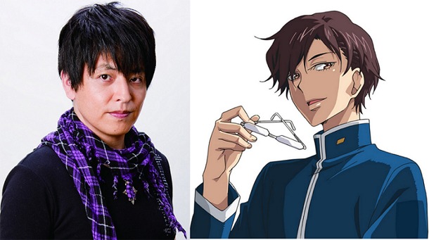 緑川光と演じるキャラクター・深見誠司。