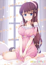 「NEW GAME!!」のBlu-ray / DVD1巻を対象店舗で予約をした人にプレゼントされるA3クリアポスター。