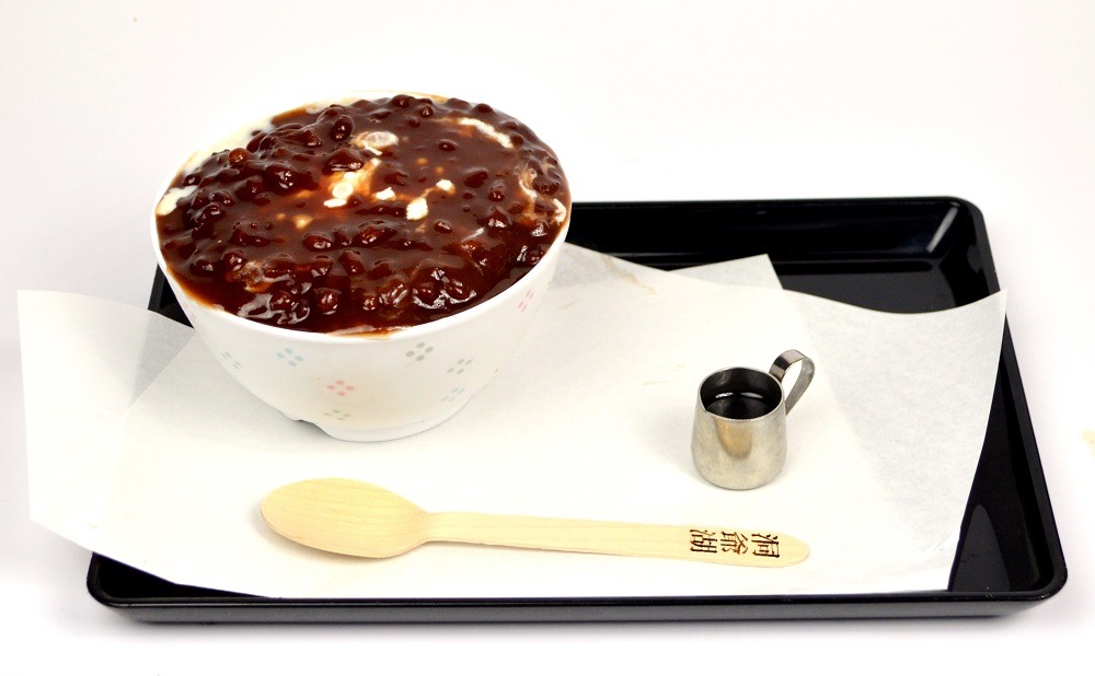 「宇治銀時丼風クリームあんみつ」