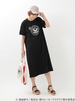 「『僕のヒーローアカデミア』緑谷出久イメージワンピース」（ブラック）