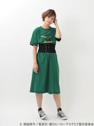 「『僕のヒーローアカデミア』緑谷出久イメージワンピース」（グリーン）