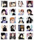 Gantz のlineスタンプが登場 スーツがオシャカになった西くんも コミックナタリー