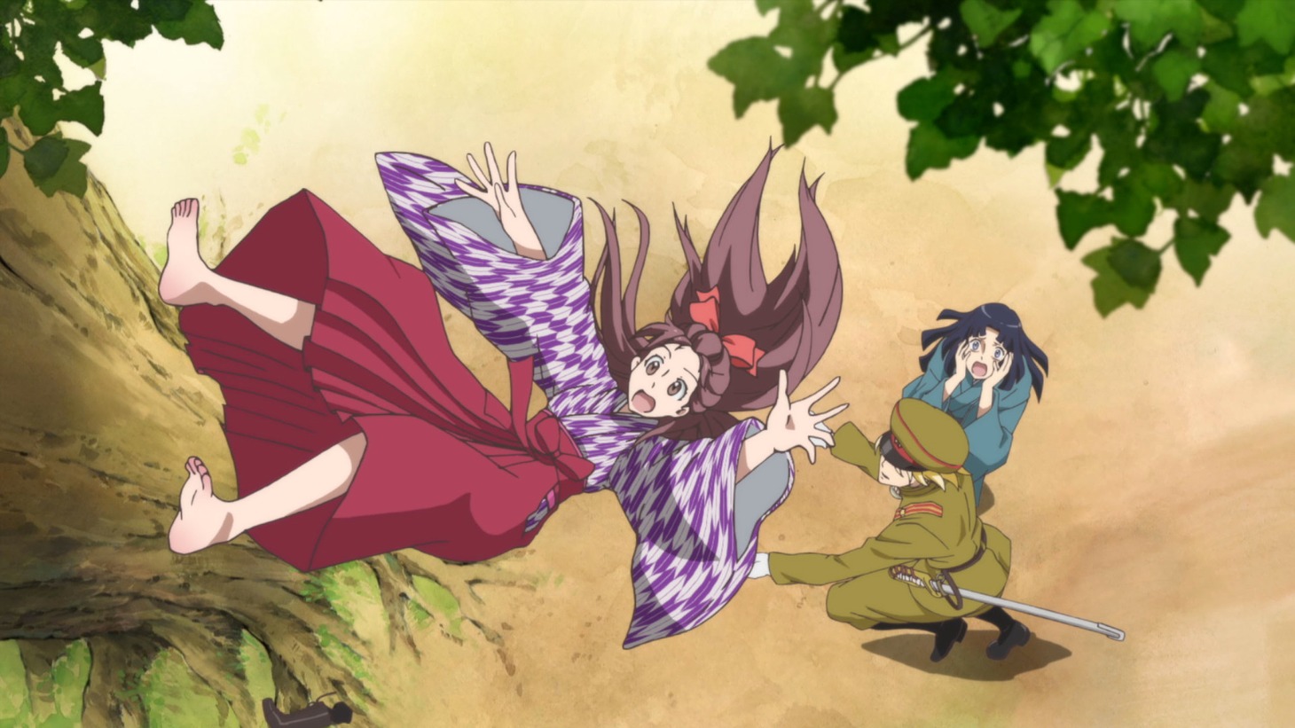 「劇場版 はいからさんが通る」特報映像より。