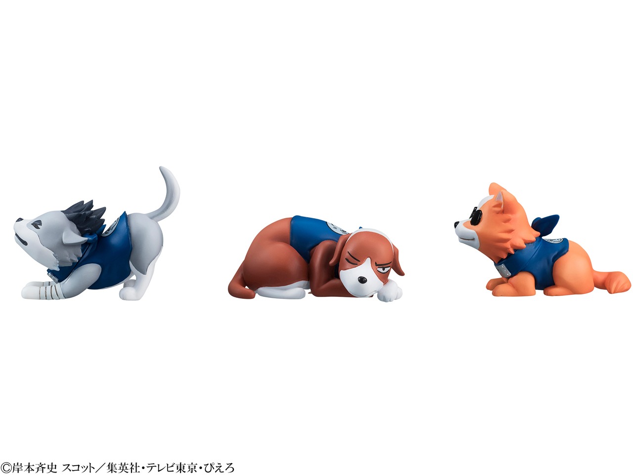 「G.E.M.シリーズ 外伝！ NARUTO-ナルト- 疾風伝 はたけカカシと忍犬セット」