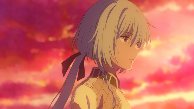 アニメ「クジラの子らは砂上に歌う」PVより。