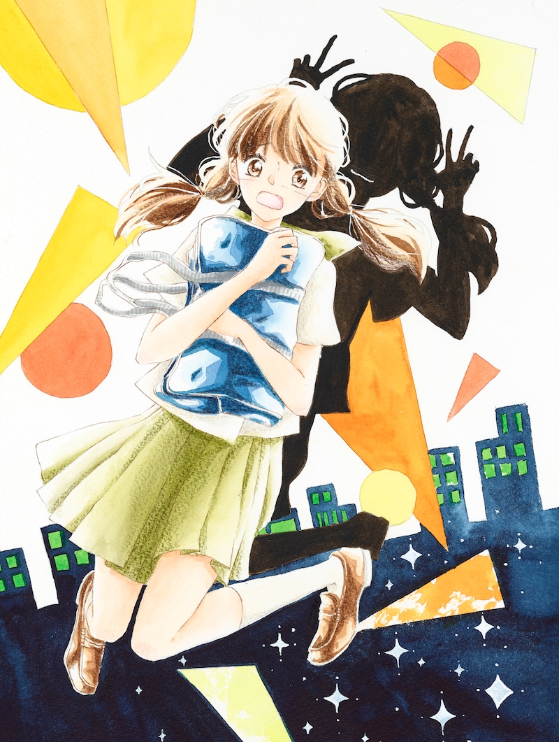 「嘘つきミラージュ」第1話の扉ページに使用されたカット。