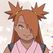 チョウチョウのキャラクターイラスト。