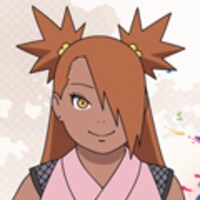 チョウチョウのキャラクターイラスト。