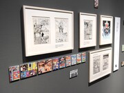 「ドラえもん×コロコロコミック 40周年展」の様子。(c)Fujiko-Pro
